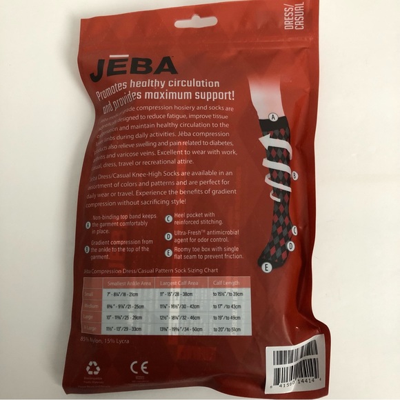 Medical 20-30 mmhg Men's Compression Dress Socks (2) and Sport Leg Sleeves (1) - Picture 3 of 7